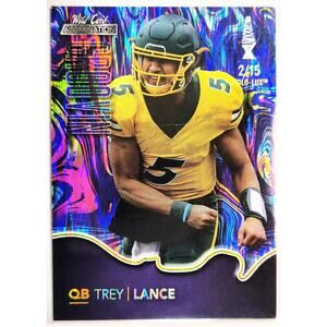 Wild Card 2021 Alumination Blue Groovin TREY LANCE #BG-6 Purple Holo-Lux 2/15